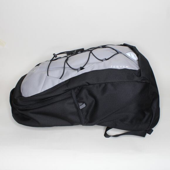 The North Face Unisex Jester Day Pack Travel Hike Student Backpack Black/ Grey - Picture 3 of 7
